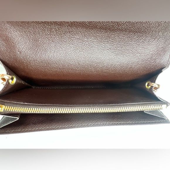 💯 AUTH Louis Vuitton Pochette Damier ebene wallet on chain - Picture 11 of 11